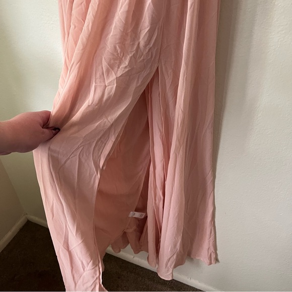 Lulus | Heavenly Hues Blush Maxi Dress - Picture 6 of 8